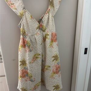 Floral Textured dress